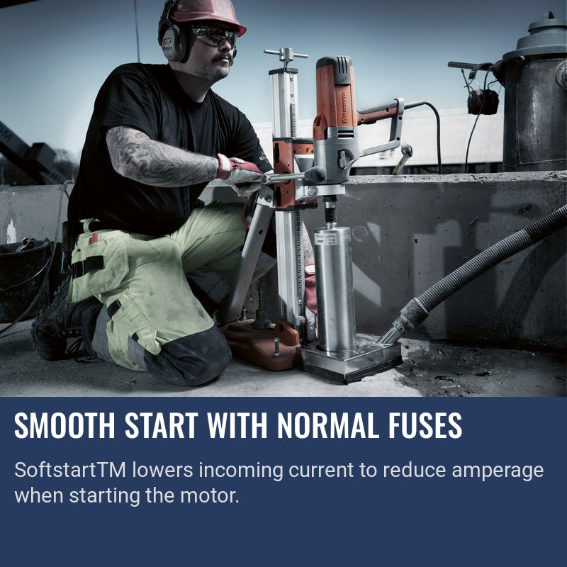 Husqvarna DM 230 Smooth start with normal fuses