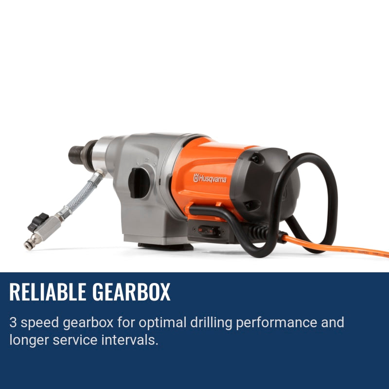 Husqvarna DM 400 Reliable gearbox