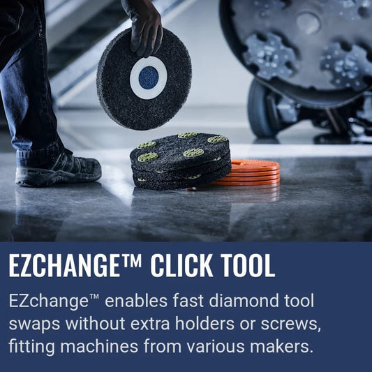 Husqvarna VARI-POLISH™ VF D, Ezchange™ CLICK Tool