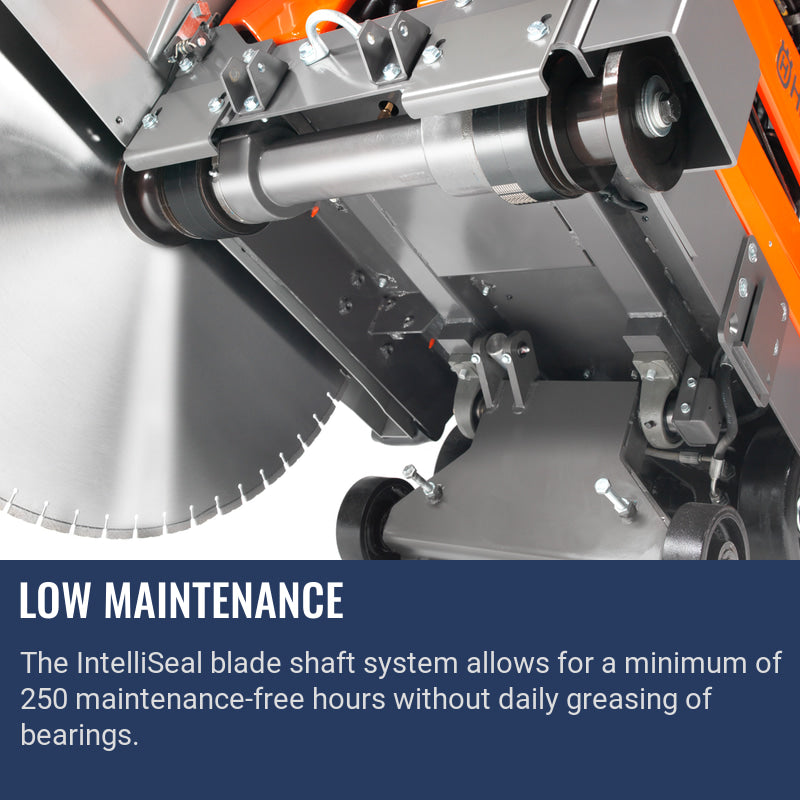 Husqvarna Floor Saw 5000 D Low maintenance