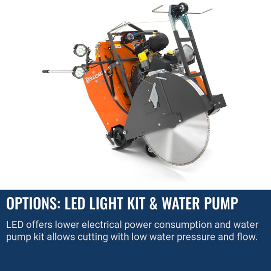 Husqvarna FS 3500 G EFI Options: LED light kit & water pump