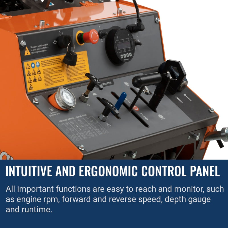 Husqvarna FS 4600 G Intuitive and ergonomic control panel
