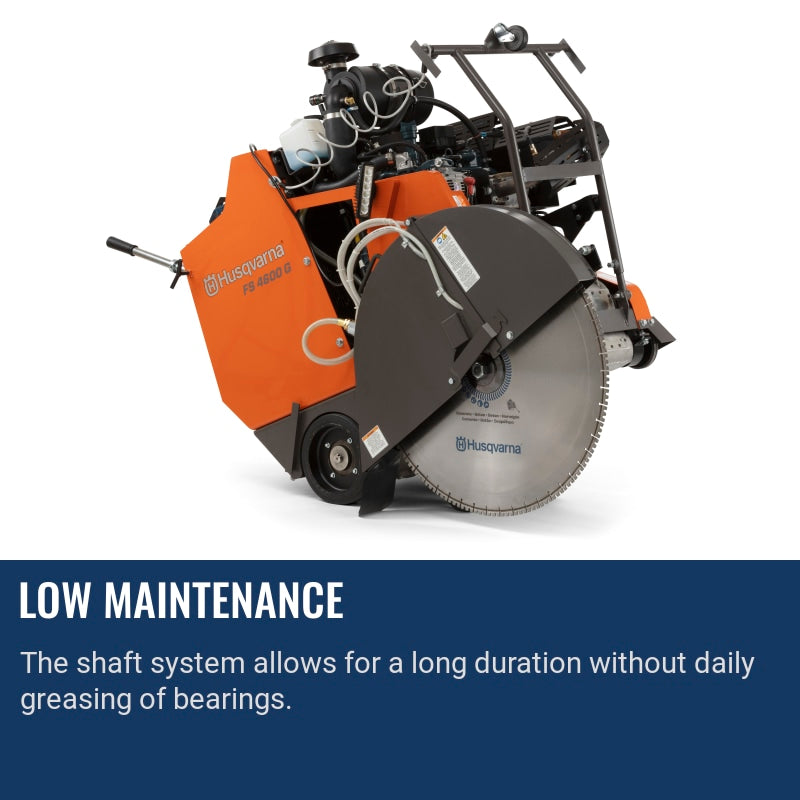 Husqvarna FS 4600 G Low maintenance