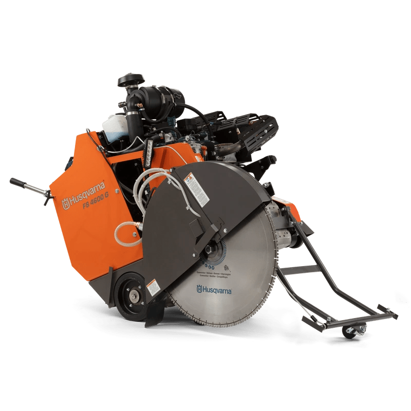 Husqvarna FS 4600 G self-propelled walk-behind floor saw with 48 hp Kubota engine, 26" blade, RP 3SPD - Image ID: husqvarna-fs-4600-g-walk-behind-floor-saw-970471