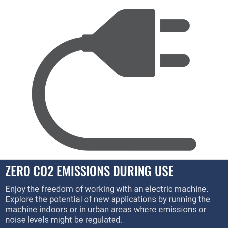 Husqvarna FS 600 E Zero CO2 emissions during use