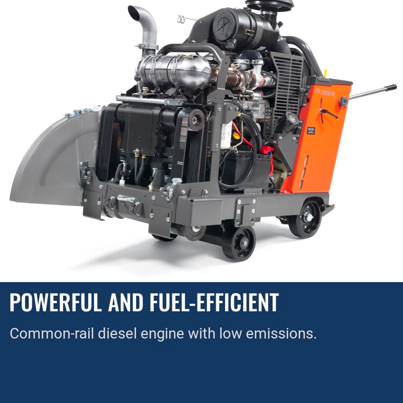 Husqvarna FS 7000 D Tier 4 Powerful and fuel-efficient