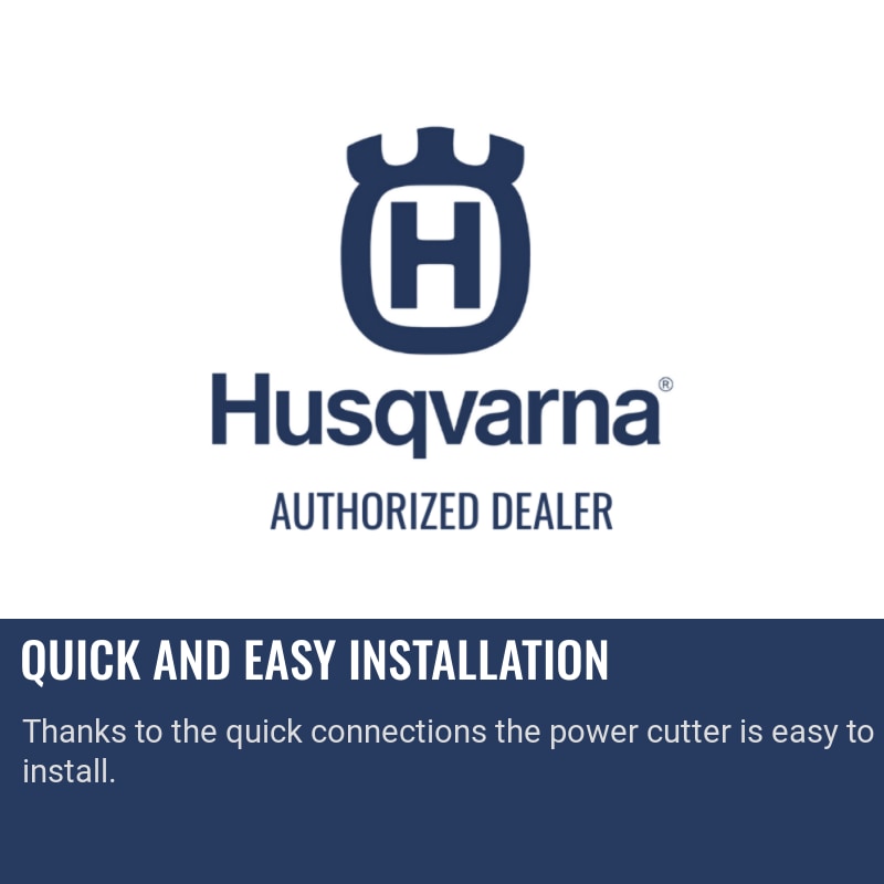 Husqvarna KV 7 Quick and easy installation