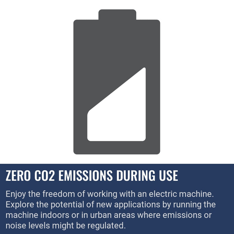 Husqvarna LF 60i LAT Zero CO2 emissions during use