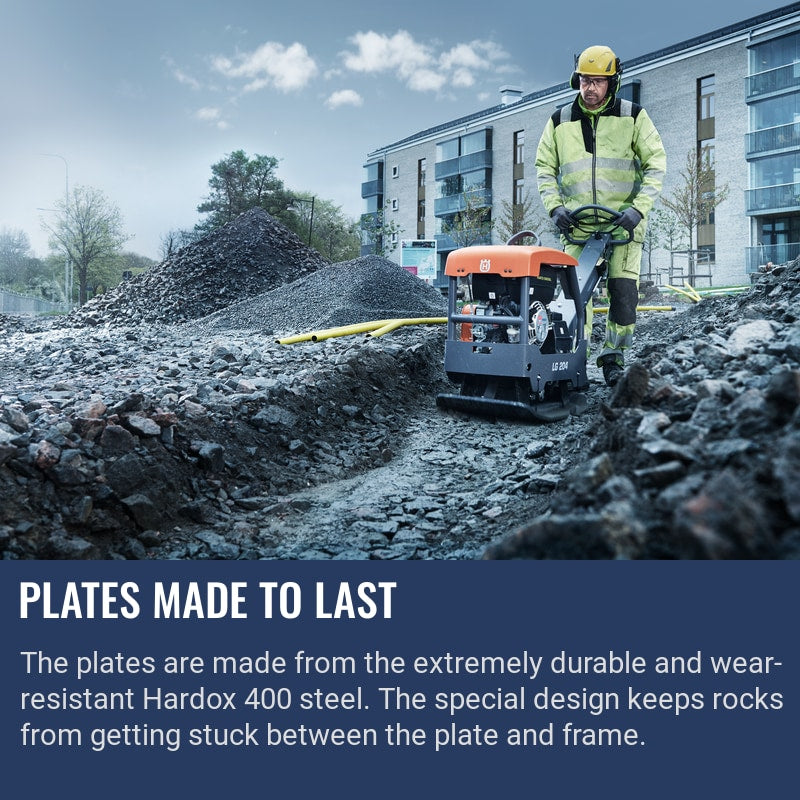 Husqvarna LG 204 Plates made to last