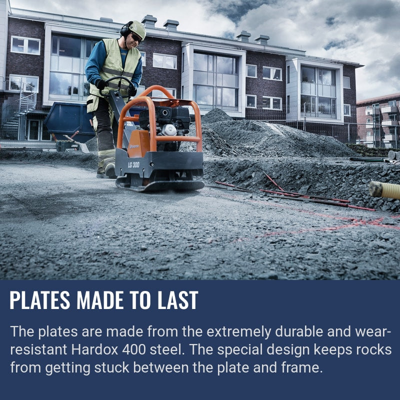 Husqvarna LG 300 Plates made to last