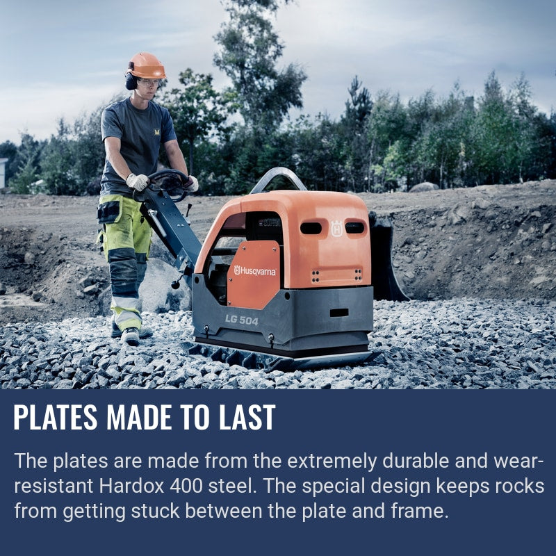 Husqvarna LG 504 Plates made to last