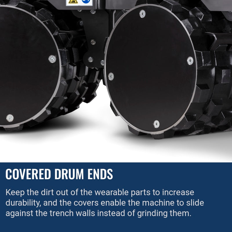 Husqvarna LP 9505 Covered drum ends