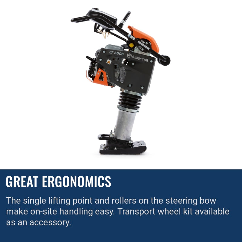 Husqvarna LT 5005 Great ergonomics