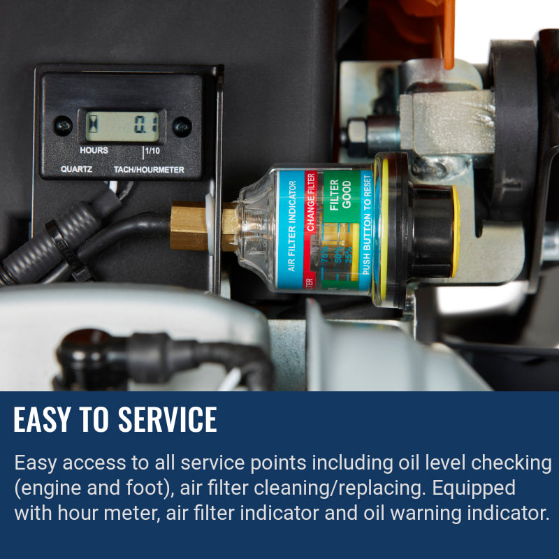 Husqvarna LT 6005 Easy to service