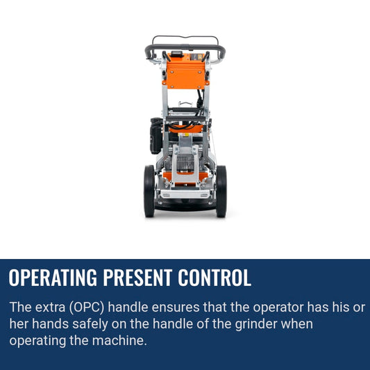 Husqvarna PG 400 Petrol Operating present control