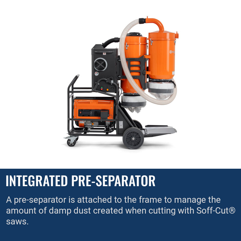 Husqvarna T 4000 GP Soff-Cut庐 Integrated pre-separator