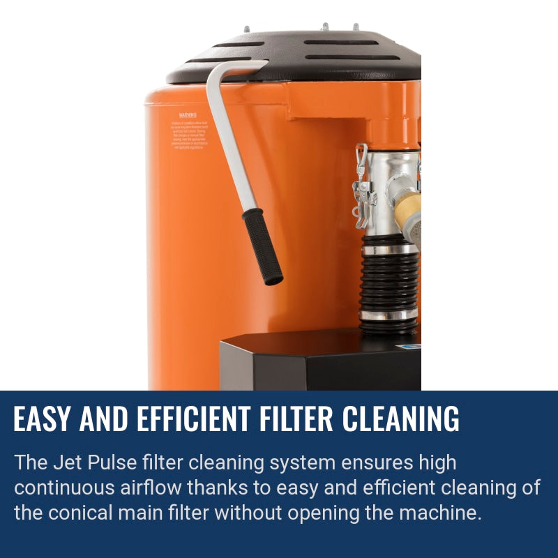 Husqvarna T 7500 Easy and efficient filter cleaning