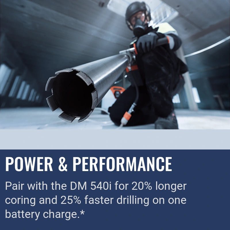 Husqvarna ELITE-DRILL™ D10 TW, Power & Performance