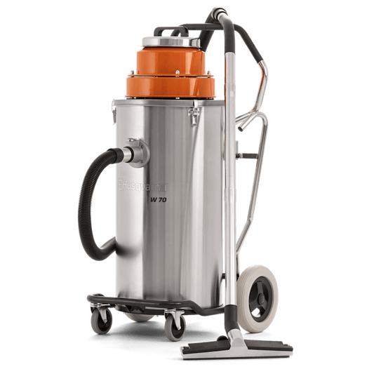 Husqvarna W 70 Slurry And Wet Vacuum - powerful cleaning for wet surfaces