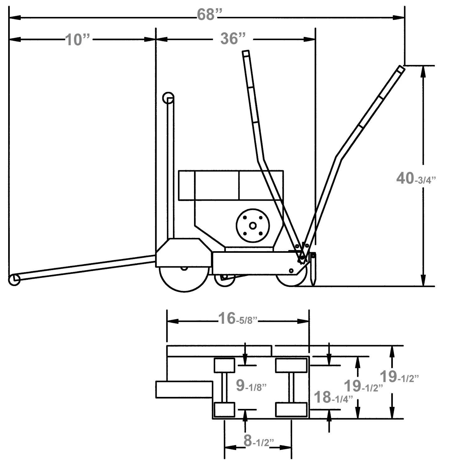 Core Cut Joint Saw - 11.7HP - Gas - 14" Blade - Upcut