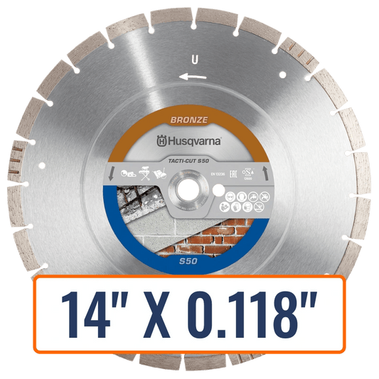 Masonry Diamond Blade - Husqvarna Tacti-Cut™️ S50 Plus