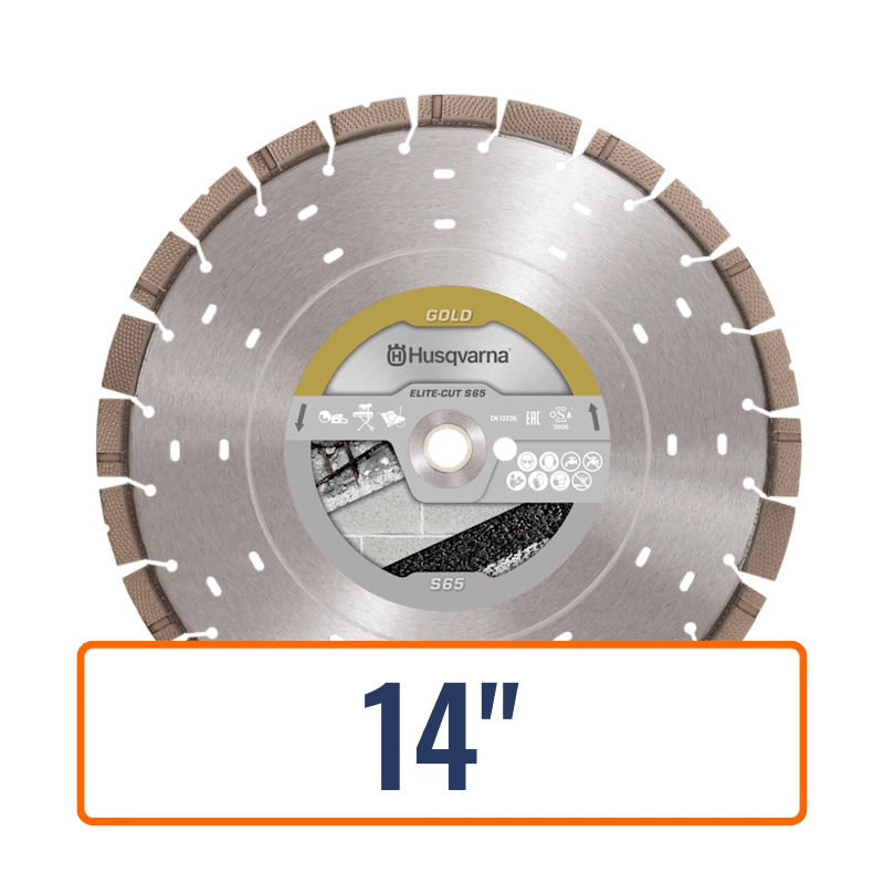 Masonry Saw Blades - Husqvarna Elite-Cut™️ S65 Exo-Grit™️