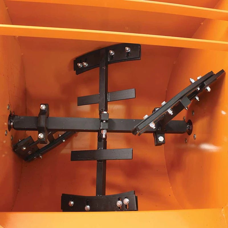 Steel drum showing rugged construction