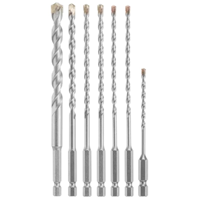 Bosch Hex Shank Hammer Drill Bit Set