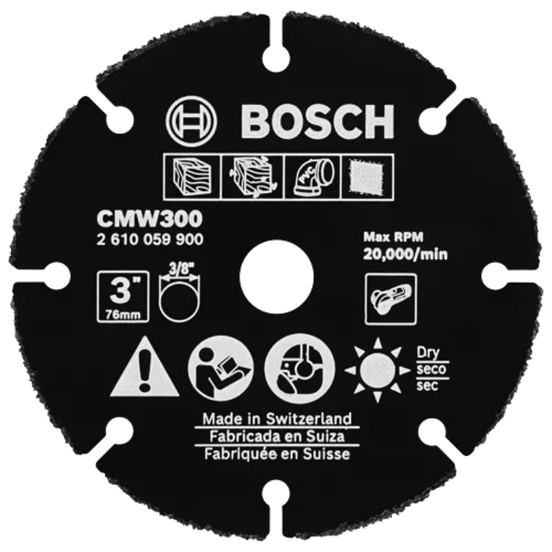 Bosch Carbide Multi-Wheel for Mini Angle Grinders