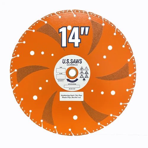 Pipe-Cutter Blade - Tiger Tooth Diamond Blade, Best Value Per Cut