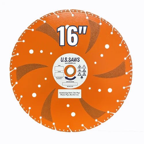 Pipe-Cutter Blade - Tiger Tooth Diamond Blade, Best Value Per Cut