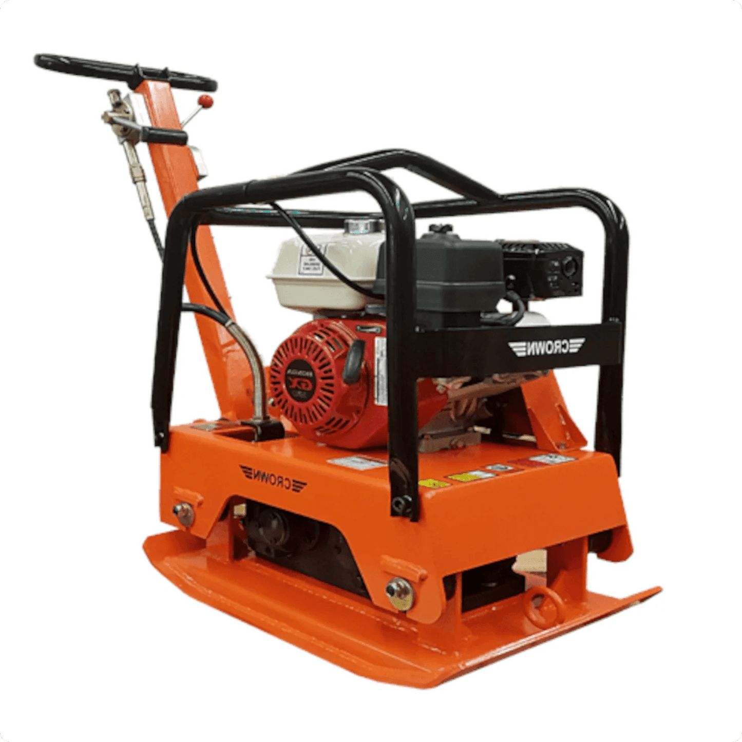 Crown Reversible Plate Compactor - Honda GX160 - 5.5 HP - 5,620 lbs/ft²