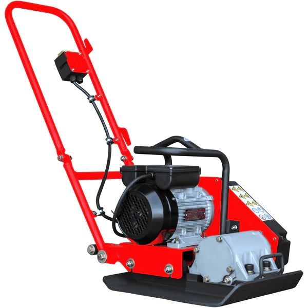 2 HP electric plate compactor front view