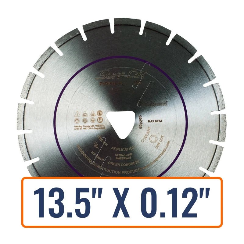 Soft Cut Concrete - Husqvarna Flx 1000 Series Purple