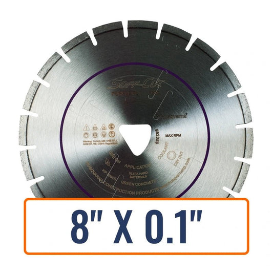 Soft Cut Concrete - Husqvarna Flx 1000 Series Purple