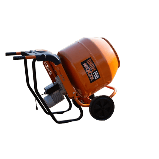 Brave MIXZR Concrete Mixer: Portable, sturdy, versatile for small to medium construction tasks.