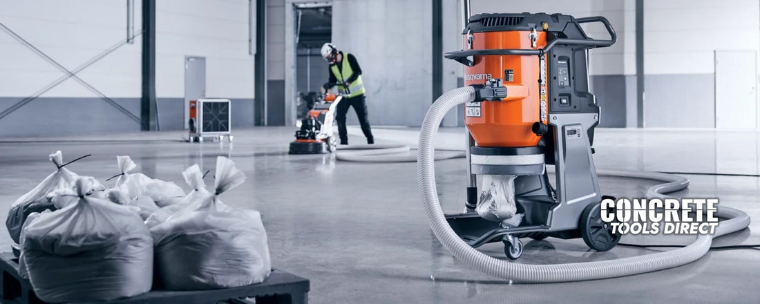 Husqvarna Dust Extractor Guide: Replacements for S26 & S36 and How to Choose the Right Vacuum | Concrete Tools Direct