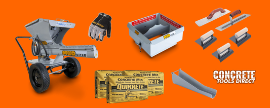 The Ultimate MudMixer Evolution Bundle with 1,200 lbs FREE Quikrete!