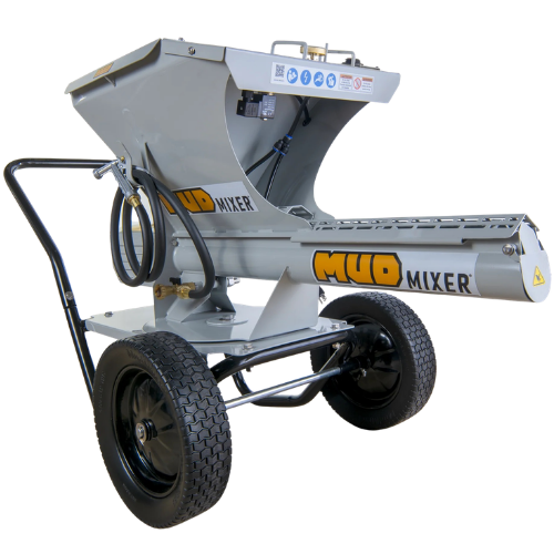 Continuous Concrete Mixers – MudMixer continuous concrete mixer for efficient on-site mixing and steady material output