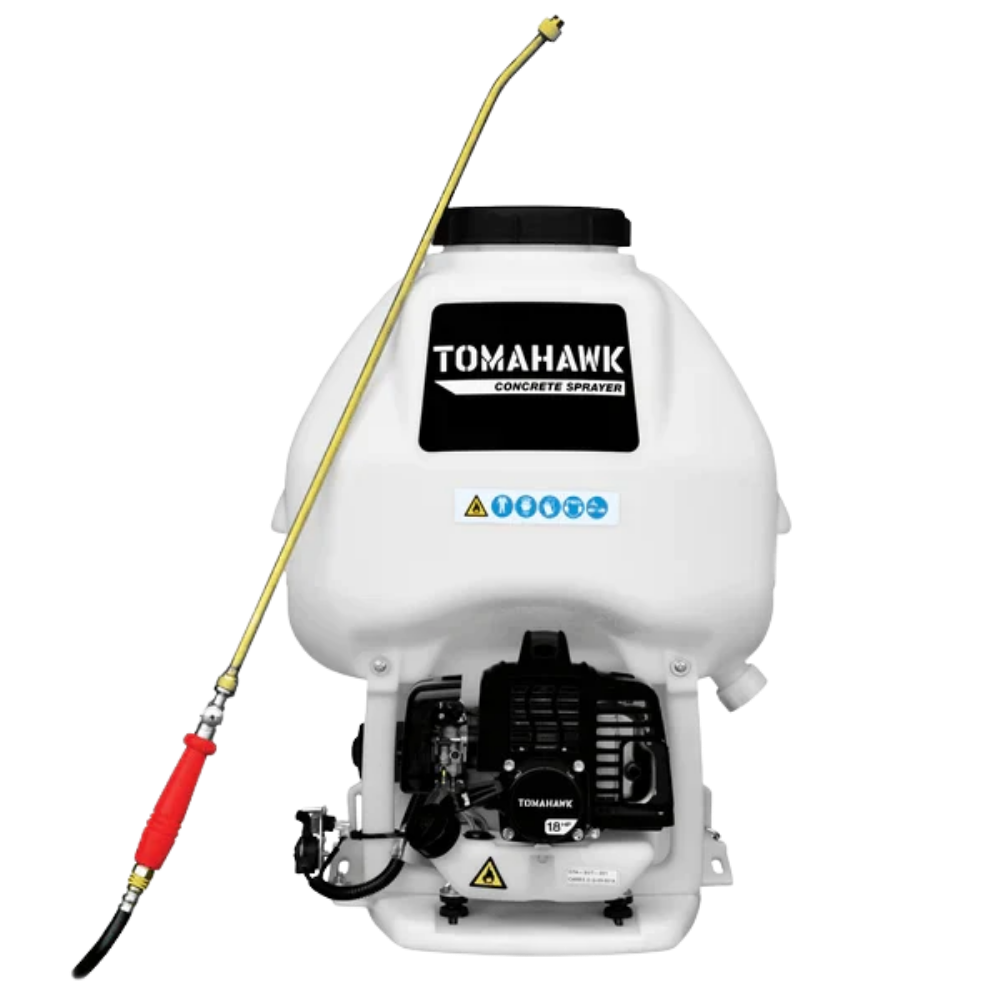 Concrete Sprayers for Concrete Contractors | 6.5 GALLON BACKPACK CONCRETE SPRAYER .5 GPM GAS FINISHING TOOL FOR CEMENT SEALANT CURING STAIN