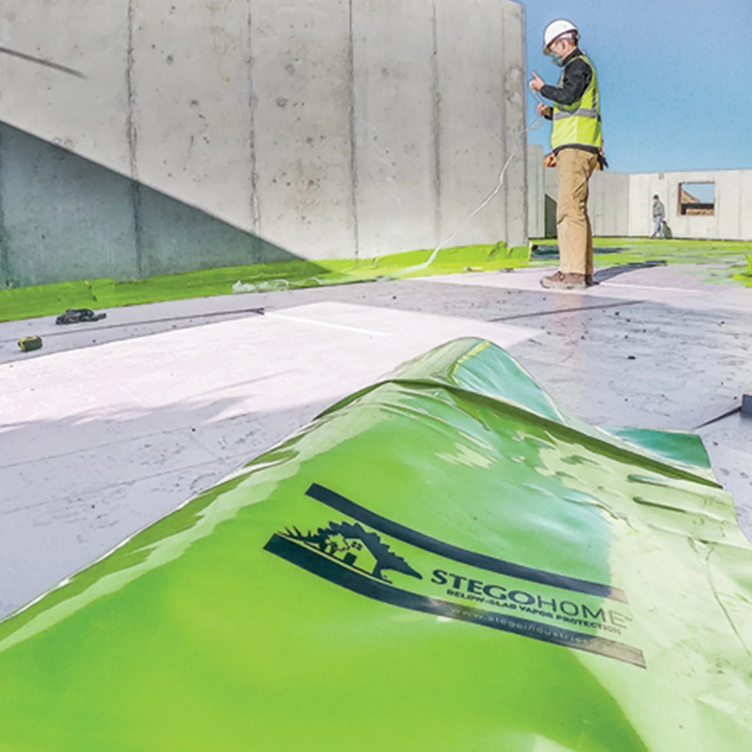 Vapor Barriers for Concrete Contractors | Concrete Tools Direct
