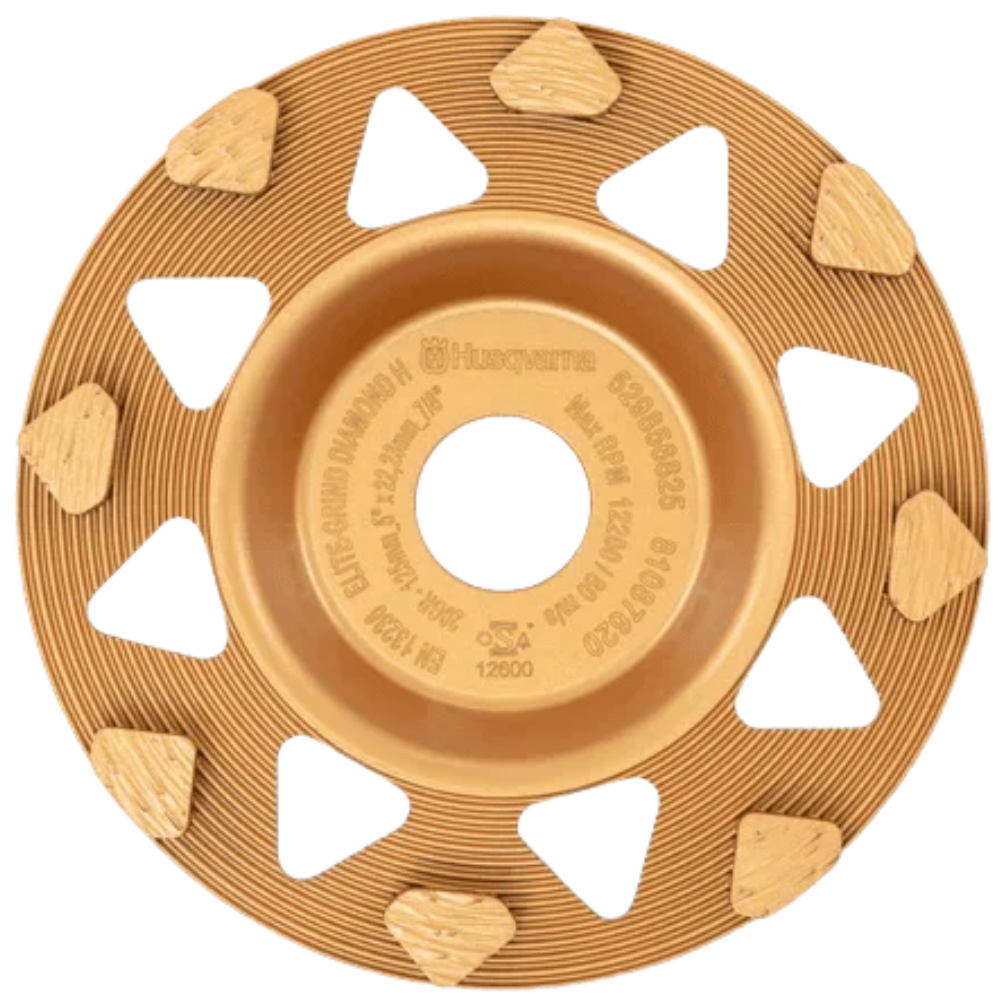 Cup Wheels for Concrete Grinding | HUSQVARNA ELITE-GRIND™ STAR H | CUP WHEELS GRINDING