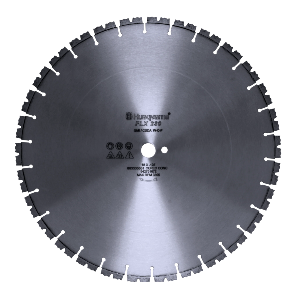 Diamond Blades for Concrete Sawing | HUSQVARNA CONCRETE SAW BLADE - HUSQVARNA FLX 230
