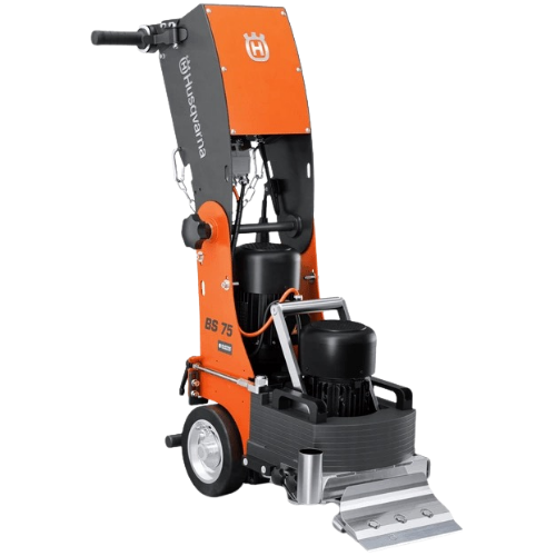 Floor Scraper Machines – Husqvarna BS 75 floor scraper for concrete surface removal and floor preparation