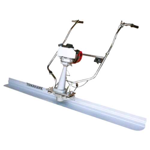 Gas Power Screeds – Tomahawk TVSA-H PRO Series power screed with Honda engine for concrete slab leveling and surface finishing