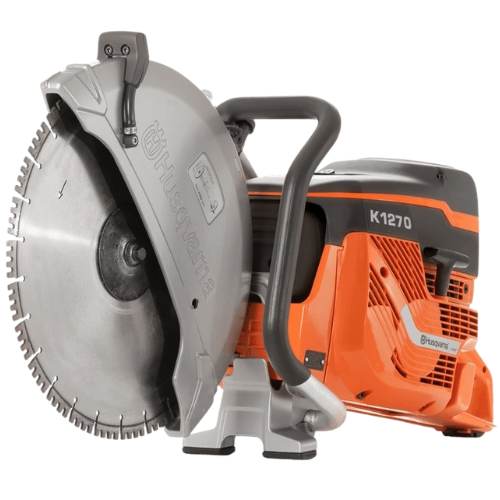 Husqvarna Disc Cutters – Husqvarna K1270 16 inch gas disc cutter for high-power concrete and masonry cutting