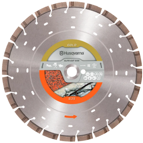 Husqvarna K770 Tooling - Saw Blade For Granite - Husqvarna Elite-Cut S35 Exo-Grit