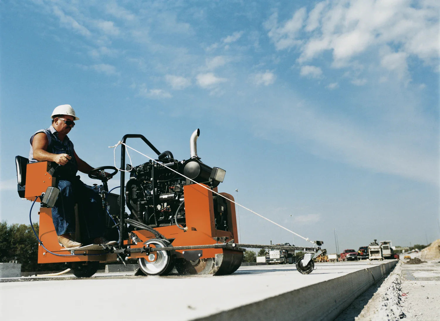 Husqvarna Rider Saws | Concrete Tools Direct