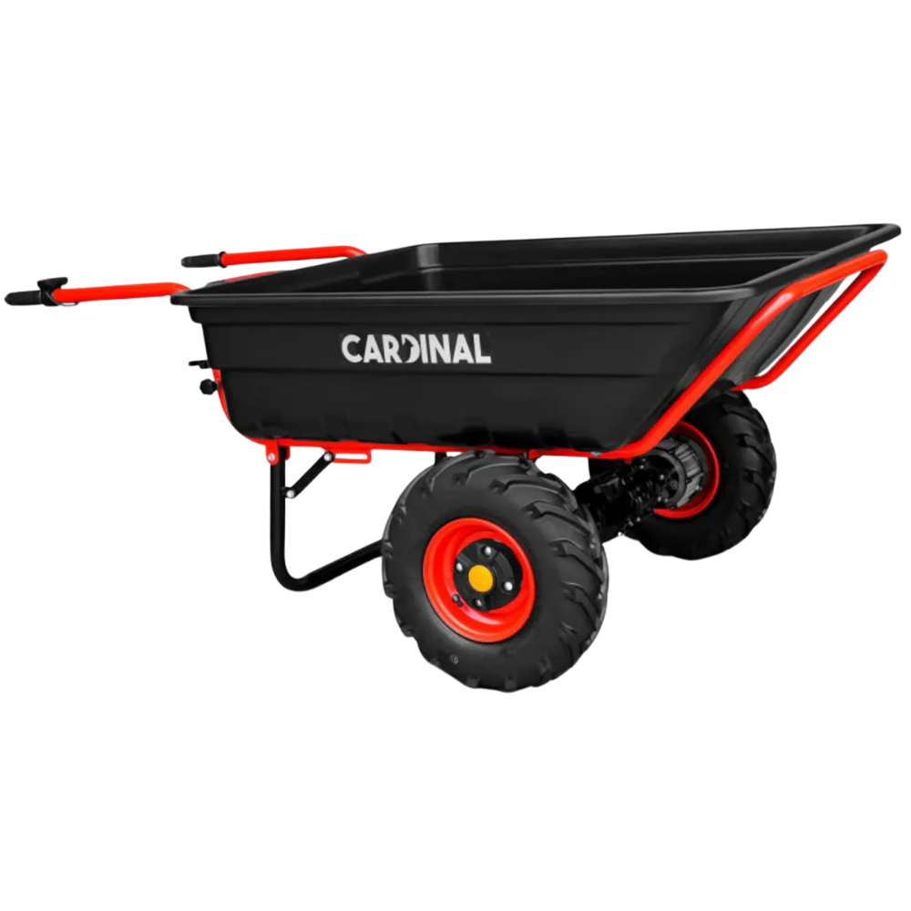 Material Handling Equipment | HEAVY DUTY ELECTRIC UTILITY CART 40V BATTERY-POWERED WHEELBARROW 660-LB. BUCKET CAPACITY