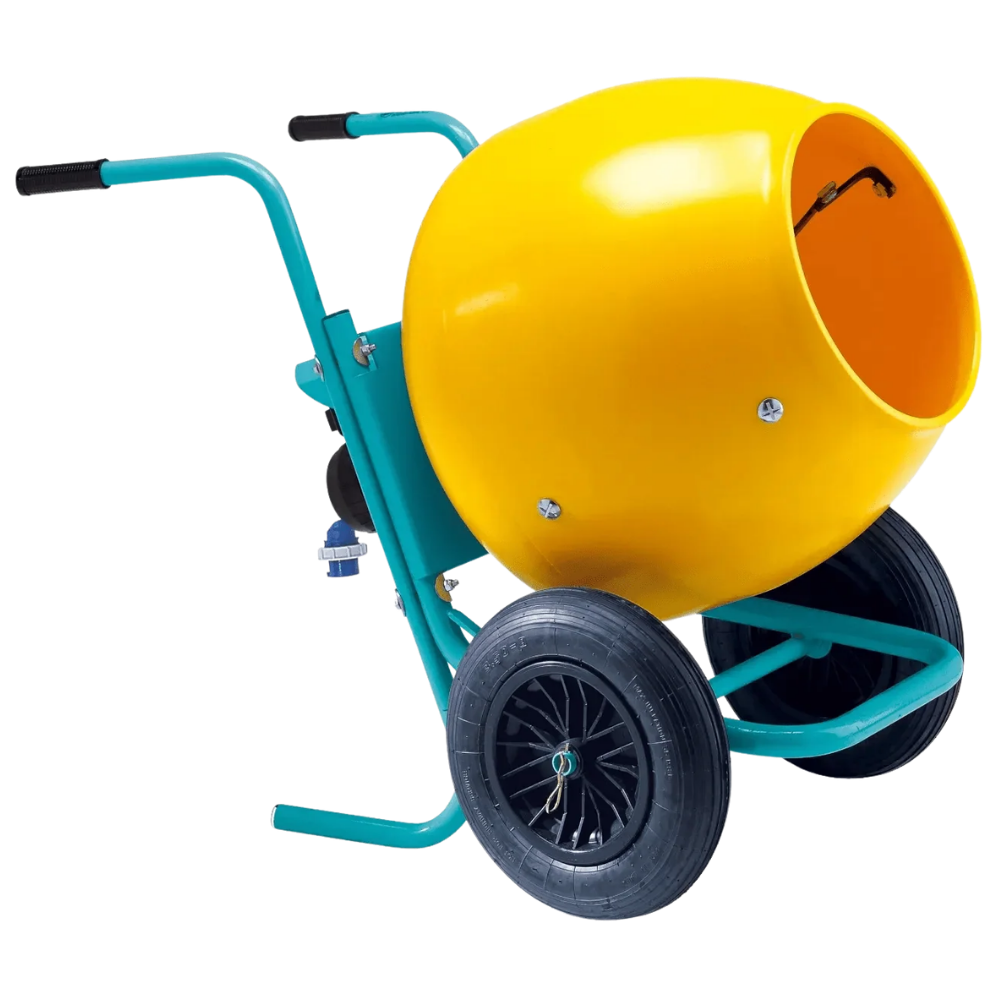 Portable/Barrel Mixers | IMER CEMENT MIXER - WHEELMAN II - POLY DRUM - GAS